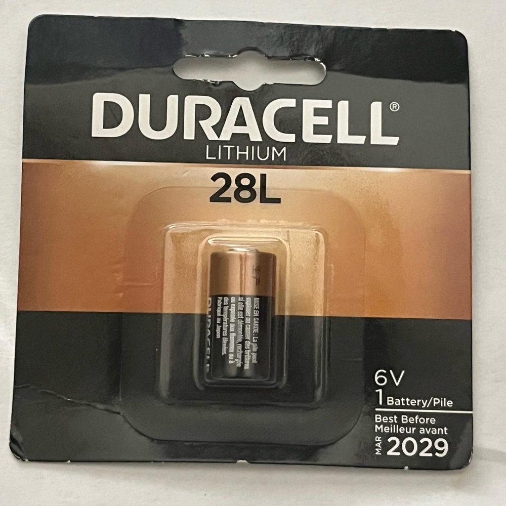 Duracell 28L battery